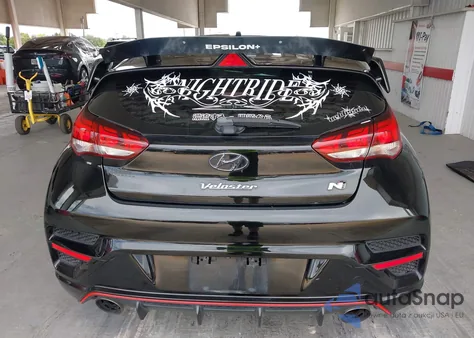 2020 Hyundai Veloster N z USA, uszkodzony, nr VIN KMHT36AH8LU004852